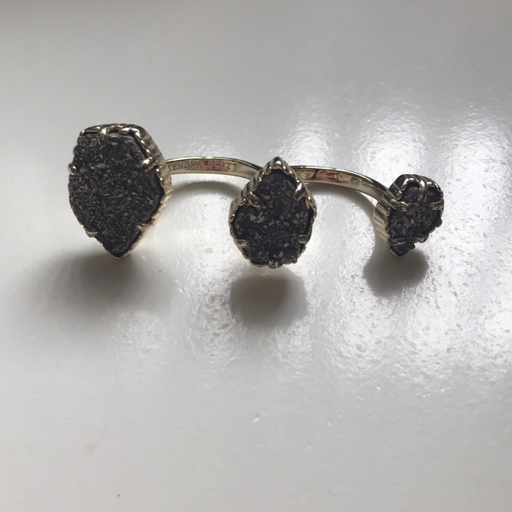 Naomi drusy ring